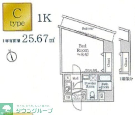 アイルイマージュ押上イーストの物件間取画像